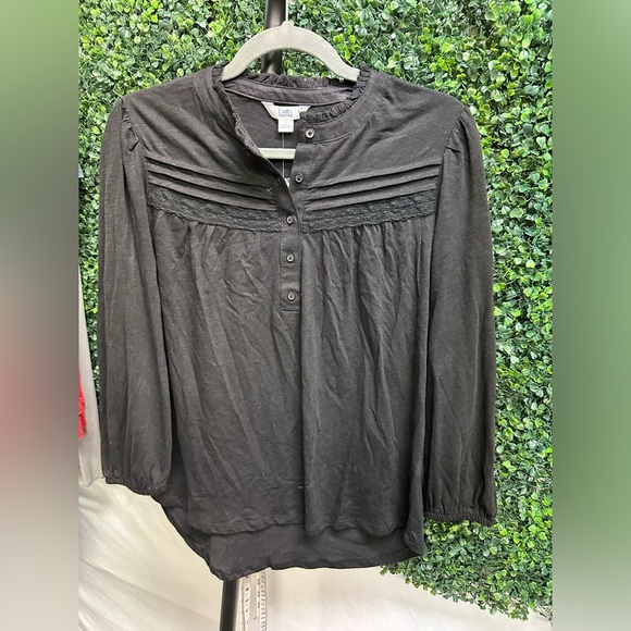 (B51)NWT Croft & Barrow | Popover Top - Picture 1 of 6